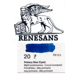 Oil Color 200ML BLUR RENESANS – 20 PRIMARY BLUE (CYAN)