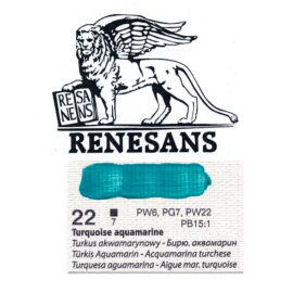 Oil Color 200ML BLUR RENESANS – 22 TURQUOISE AQUAMARINE