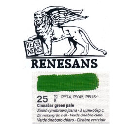 Oil Color 200ML BLUR RENESANS – 25 CINNABAR GREEN PALE