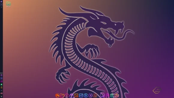 Garuda LXQT-Kwin Linux live with 64GB USB Stick