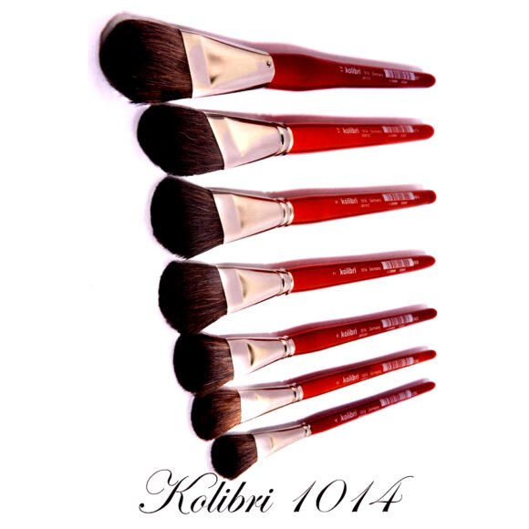 Paintbrush 1014/ 1 OVAL MIXED HAIRS KOLIBRI