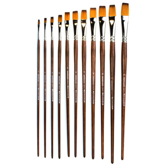 Paintbrush J1001F/18 FLAT SYNTH. RENESANS