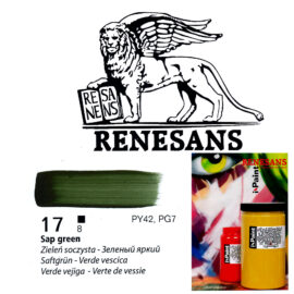Acrylic Color 500ML I-PAINT RENESANS – 17 SAP GREEN